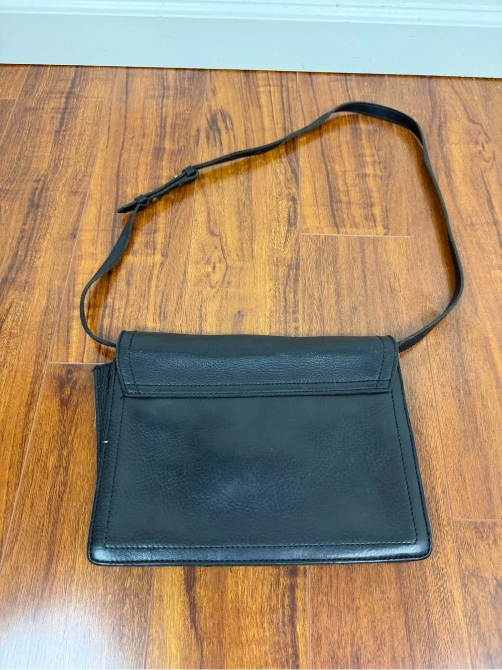 Madewell Black Sketchbook Bag Leather Crossbody